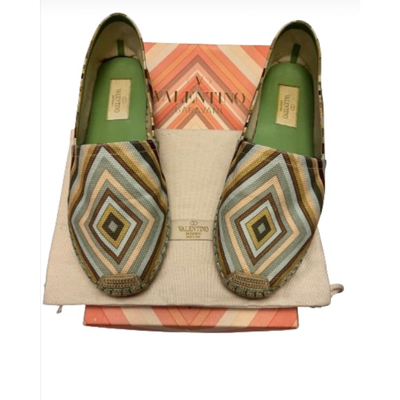 COPY - Valentino sz 7 Canvas Espadrilles - Picture 9 of 9